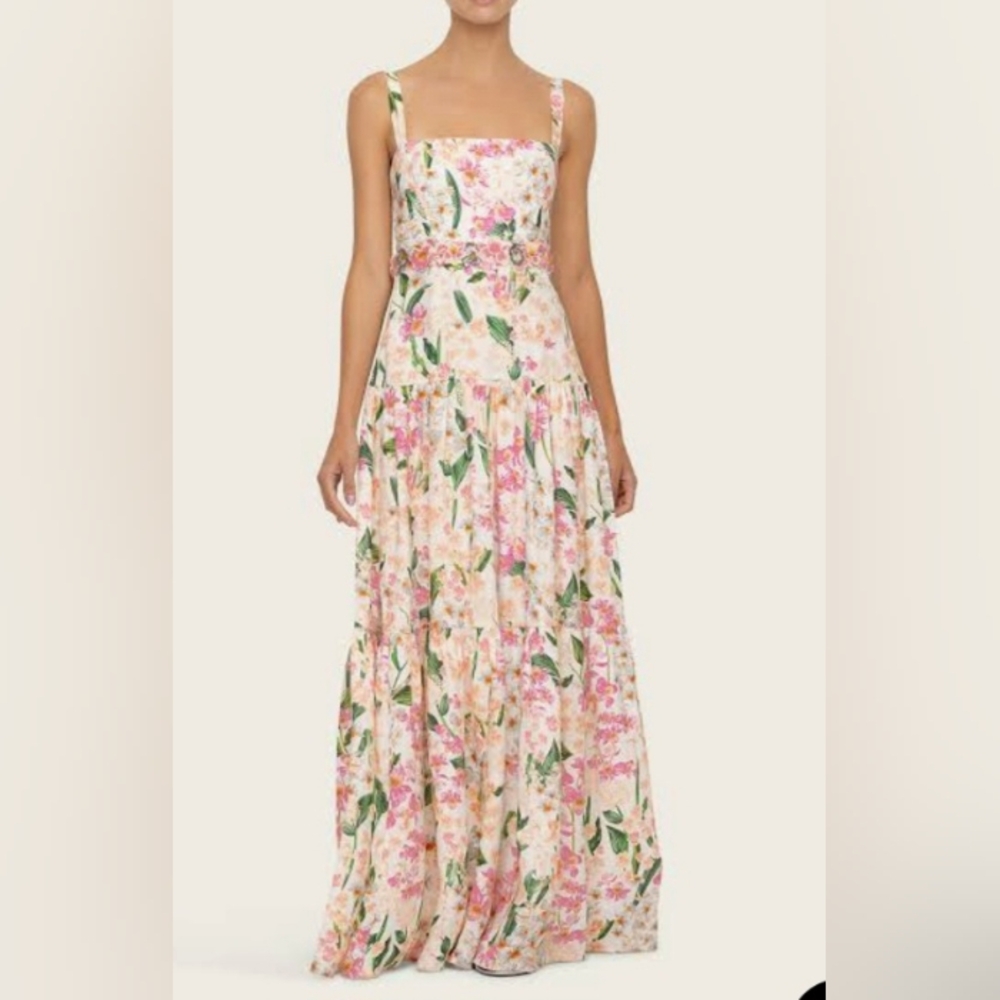 NWT Lima Maxi Dress Size Small In Jardinera By Agua Bendita W/ Dustbag